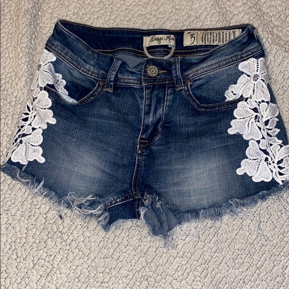 Indigo Rein Pants - Buy2 Get1 Flowered print jean shorts 💐